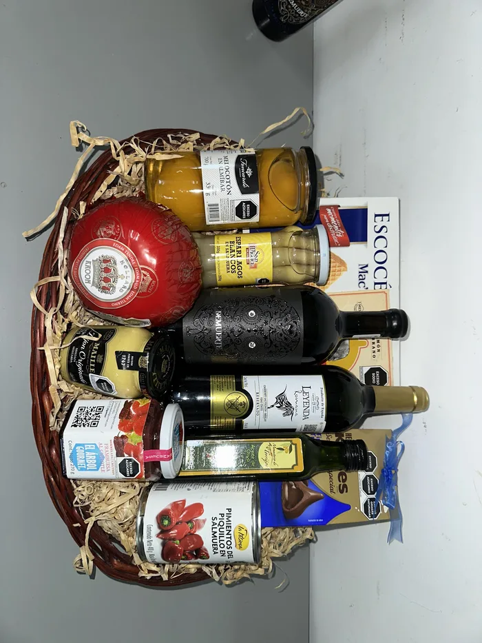Arcón navideño de la línea de arcones empresariales